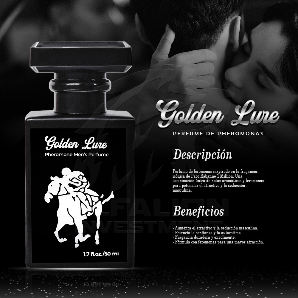 Perfume Con Feromonas - Golden Lure